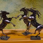 Figurines #3, © 2020, Wayne & Kathy Enslow